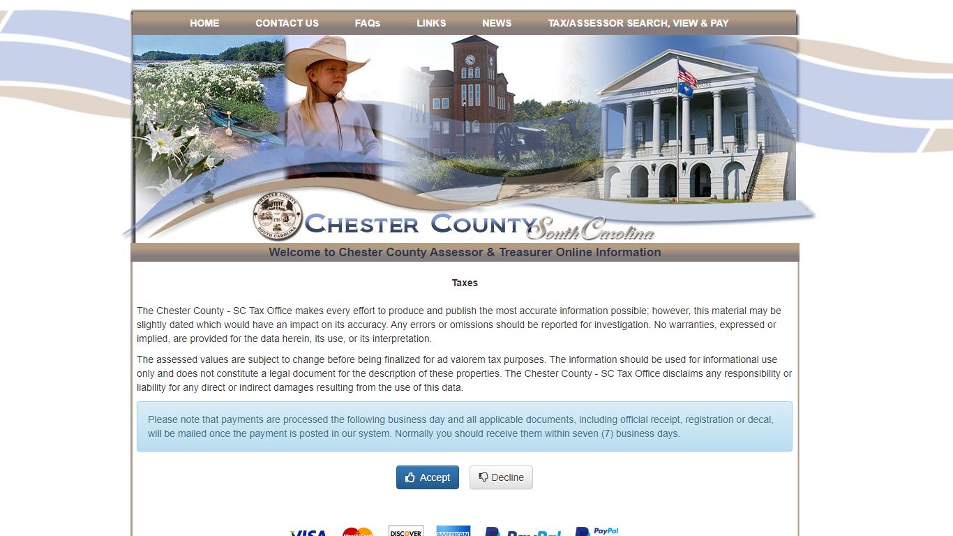 Taxes - Chester County